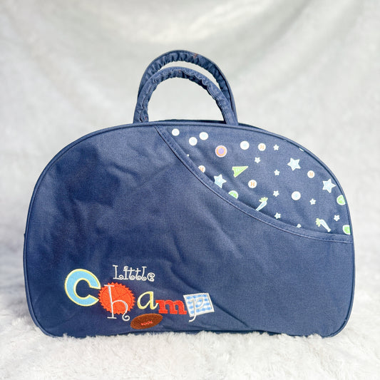 Kids Pink Floral Printed Diaper Bag