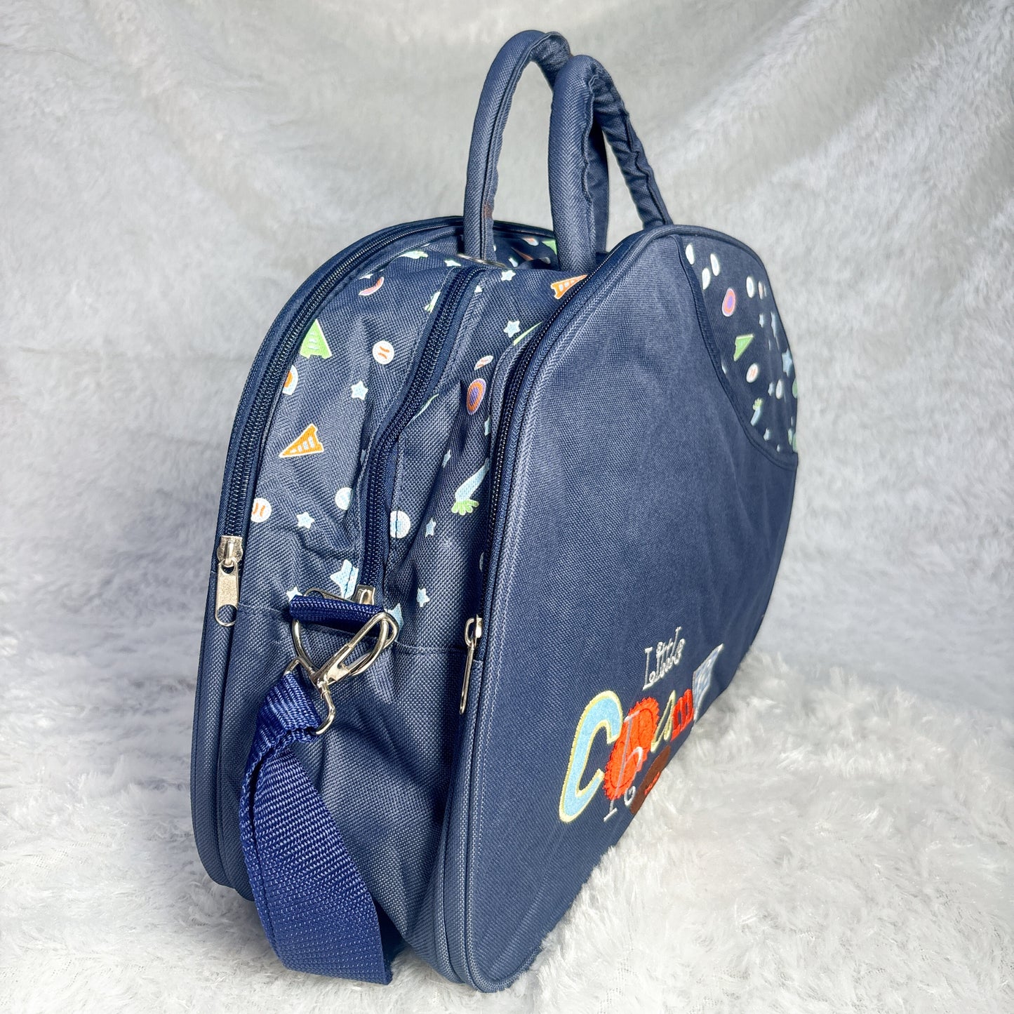 Kids Pink Floral Printed Diaper Bag