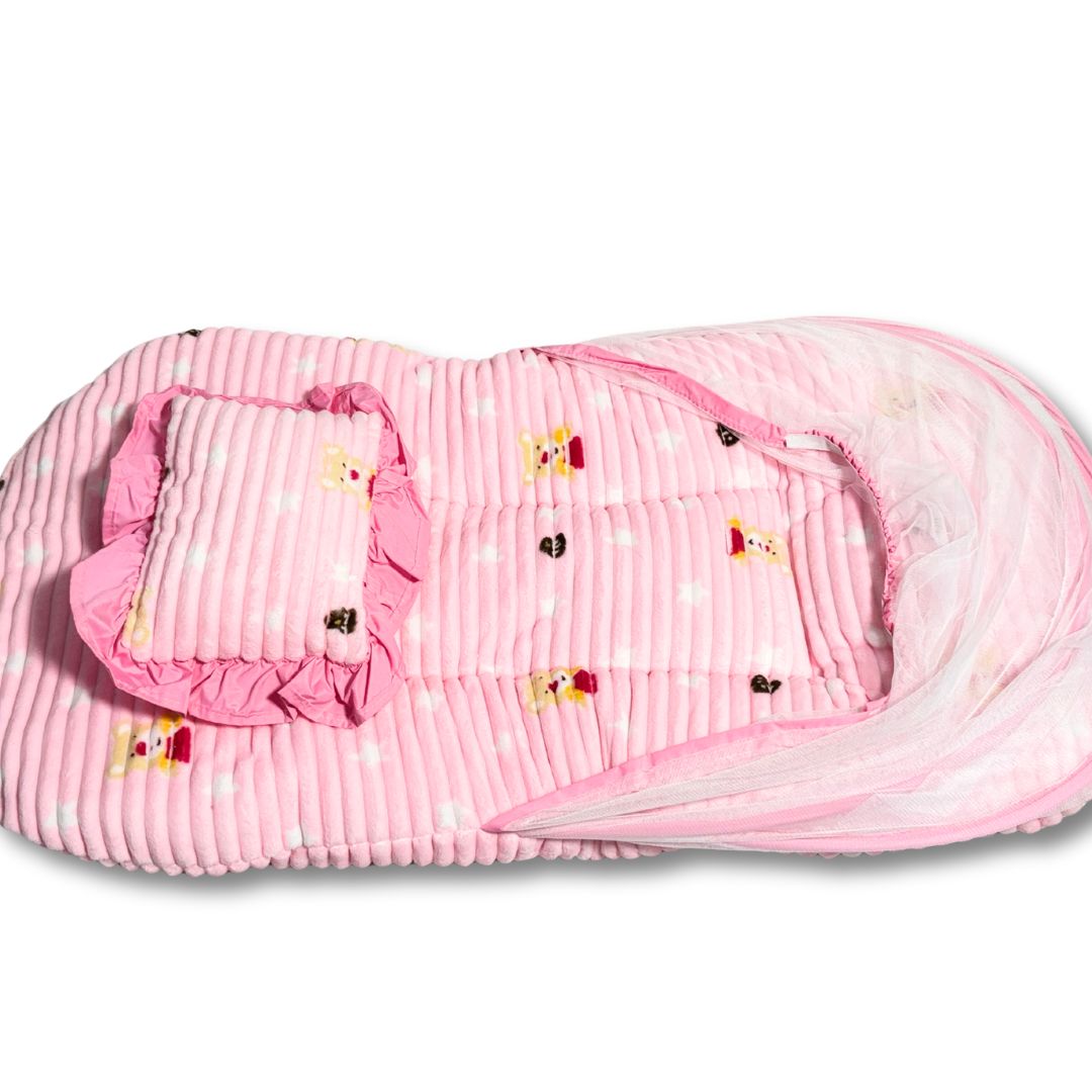 Bedding Set with Protective Mosquito Net