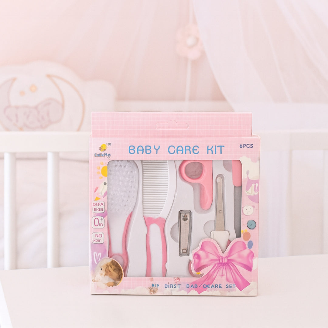 Baby Grooming Kit Manicure Set or Daily Care Kit for Babies 6 Pieces Set