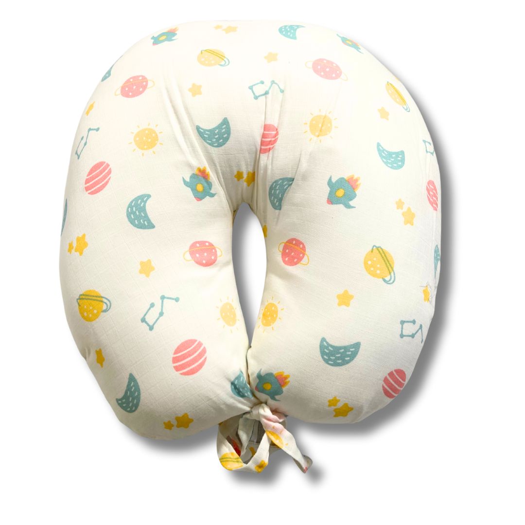Muslin Breast Feeding Pillow, Nursing Pillow U Shaped Pillow