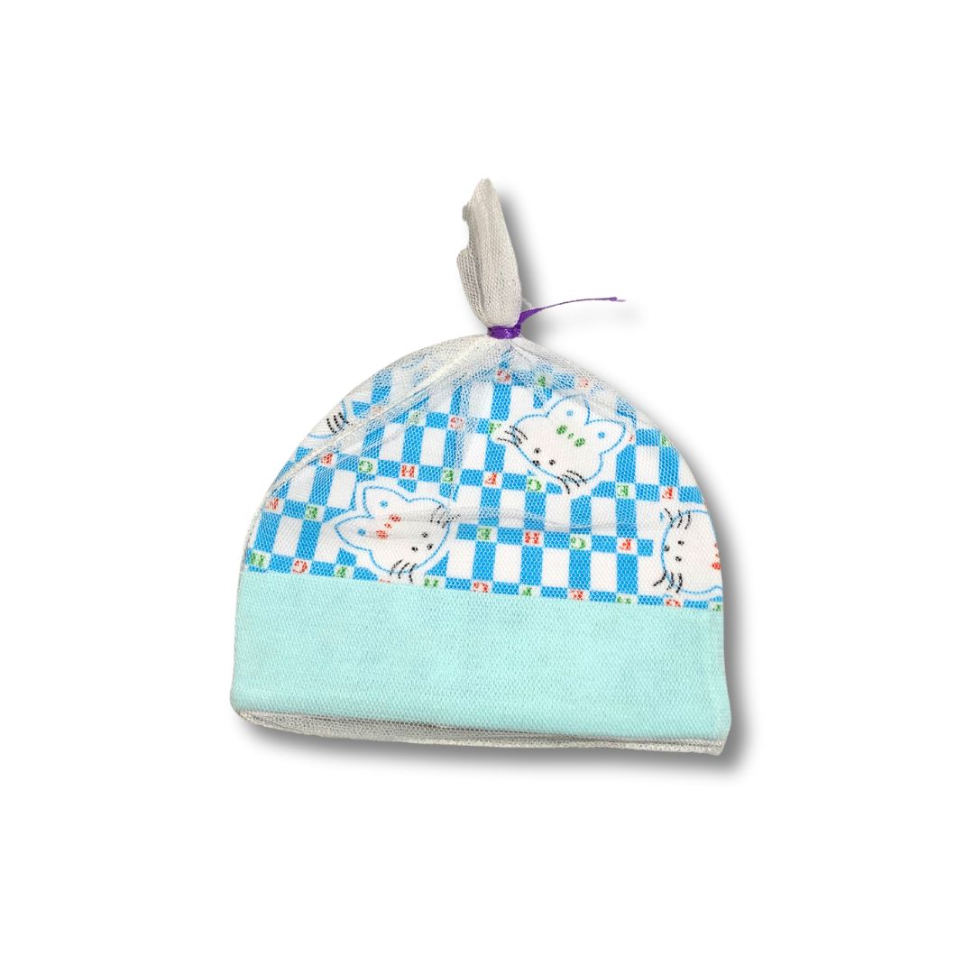 Newborn Baby Cotton Cap, Mitten and Booties Combo Set
