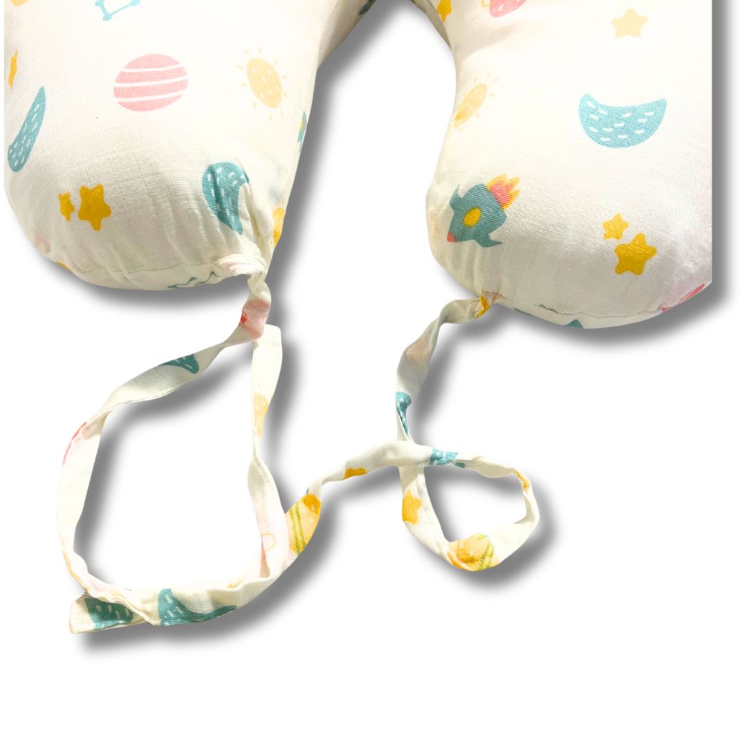 Muslin Breast Feeding Pillow, Nursing Pillow U Shaped Pillow