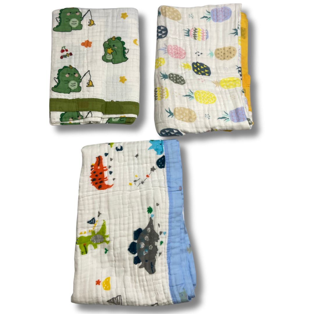 Baby Muslin Cotton Blanket - LetsAdore