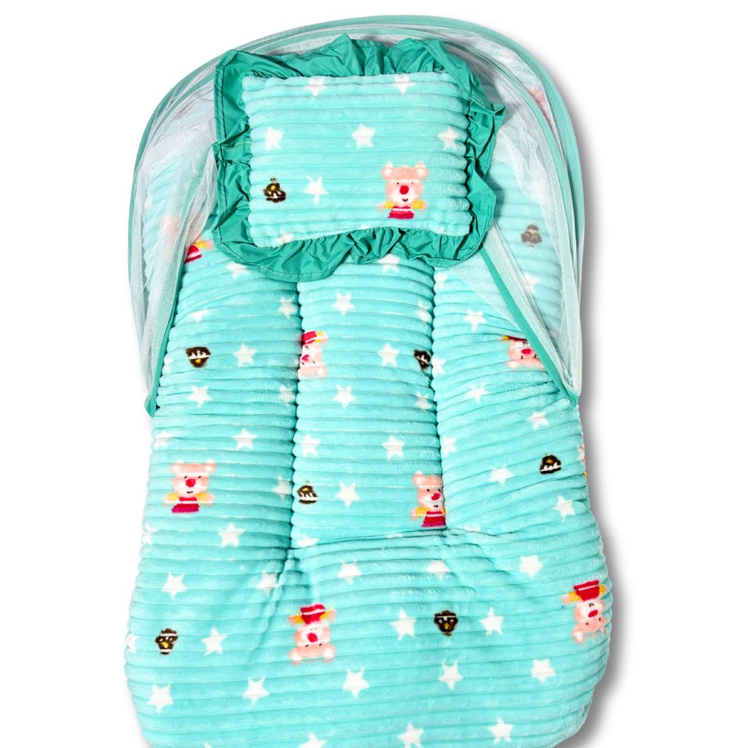 Bedding Set with Protective Mosquito Net
