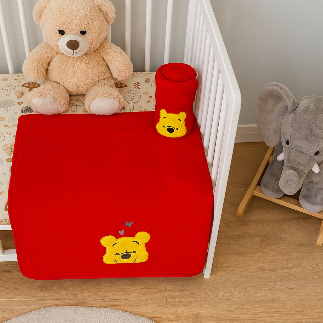 Soft Microfiber Towel for Newborns, Toddlers & Kids | Cute Bear Print