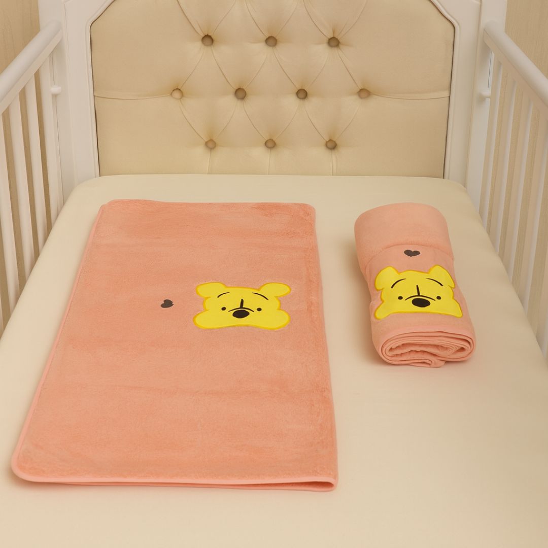 Soft Microfiber Towel for Newborns, Toddlers & Kids | Cute Bear Print