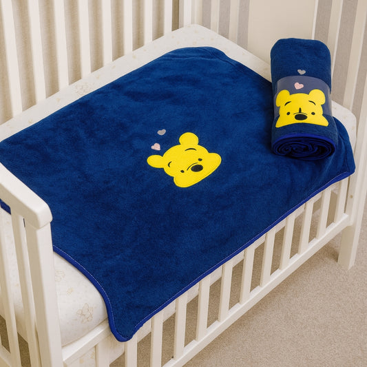 Soft Microfiber Towel for Newborns, Toddlers & Kids | Cute Bear Print