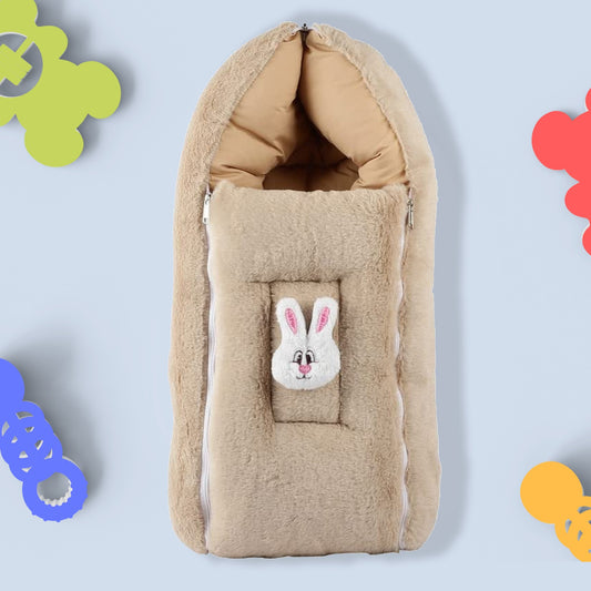 Velvet Baby Sleeping Bag & Carry Nest - LetsAdore