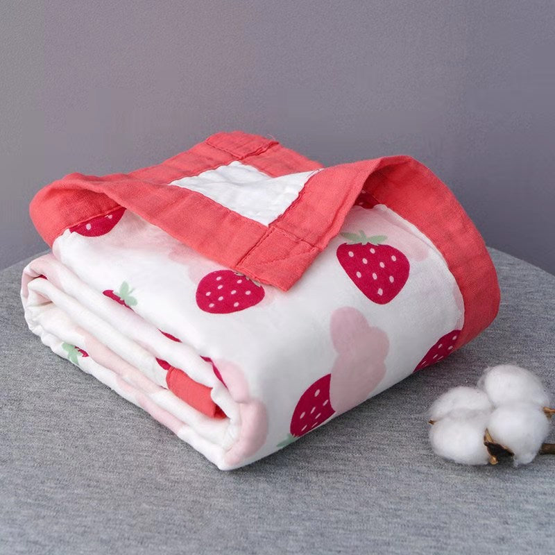 Baby Muslin Cotton Blanket - LetsAdore