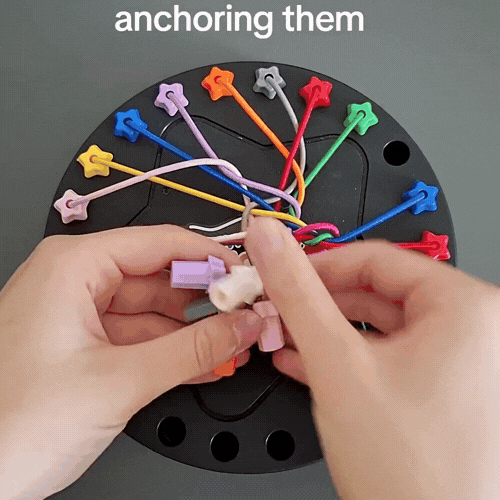 Rope Untangling Puzzle Game for Kids & Adults | 10-in-1 Twisted Rope Brain Teaser Set | Educational Strategy Toy for Family, Travel & Party Fun | Multi-Level Logic & Skill Challenge