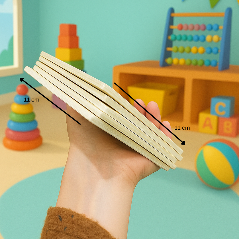 Wooden Vehicles Puzzle for Toddlers (1–3 Years) | Montessori Educational Puzzle Board | Early Learning Gift for Boys & Girls-(Pack of 4)