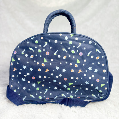Kids Pink Floral Printed Diaper Bag