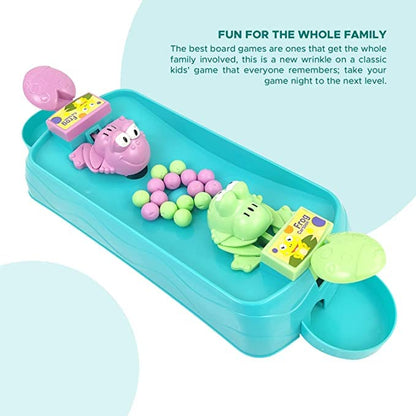 Hungry Frog Indoor Game for Kids | Family Board Game | Frog Toys for Kids Activity | 2 Player Fun Interactive Frog Eat Beans Game | Gift for Girls and Boys