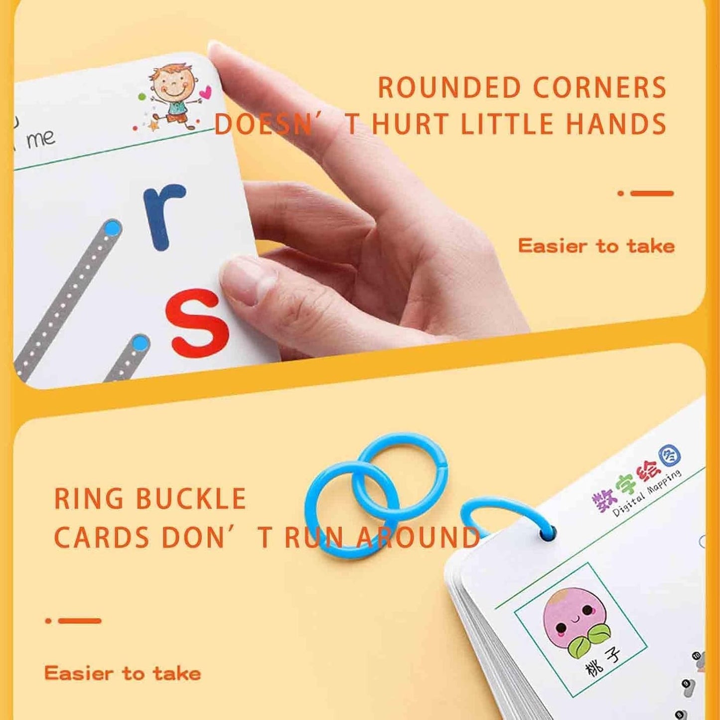 Magical Tracing Workbook Set | Reusable Alphabet & Number Writing Book for Kids- (64 Pages)