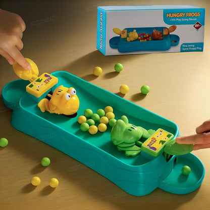 Hungry Frog Indoor Game for Kids | Family Board Game | Frog Toys for Kids Activity | 2 Player Fun Interactive Frog Eat Beans Game | Gift for Girls and Boys