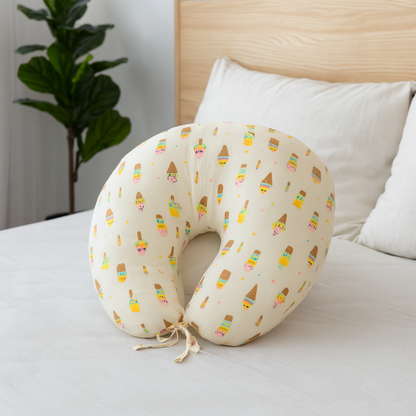 Muslin Breast Feeding Pillow, Nursing Pillow U Shaped Pillow