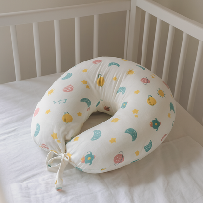 Muslin Breast Feeding Pillow, Nursing Pillow U Shaped Pillow