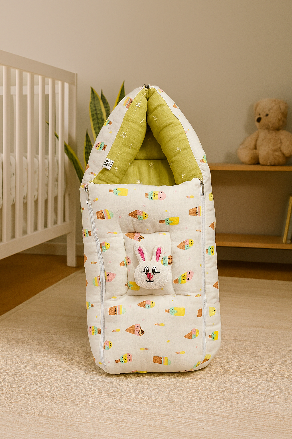 Baby Carry Bed Premium Muslin Sleeping Bag