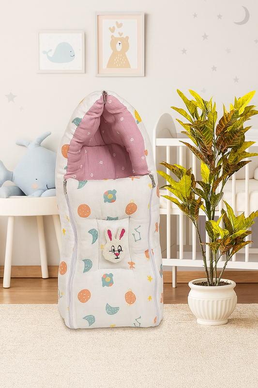 Baby Carry Bed Premium Muslin Sleeping Bag