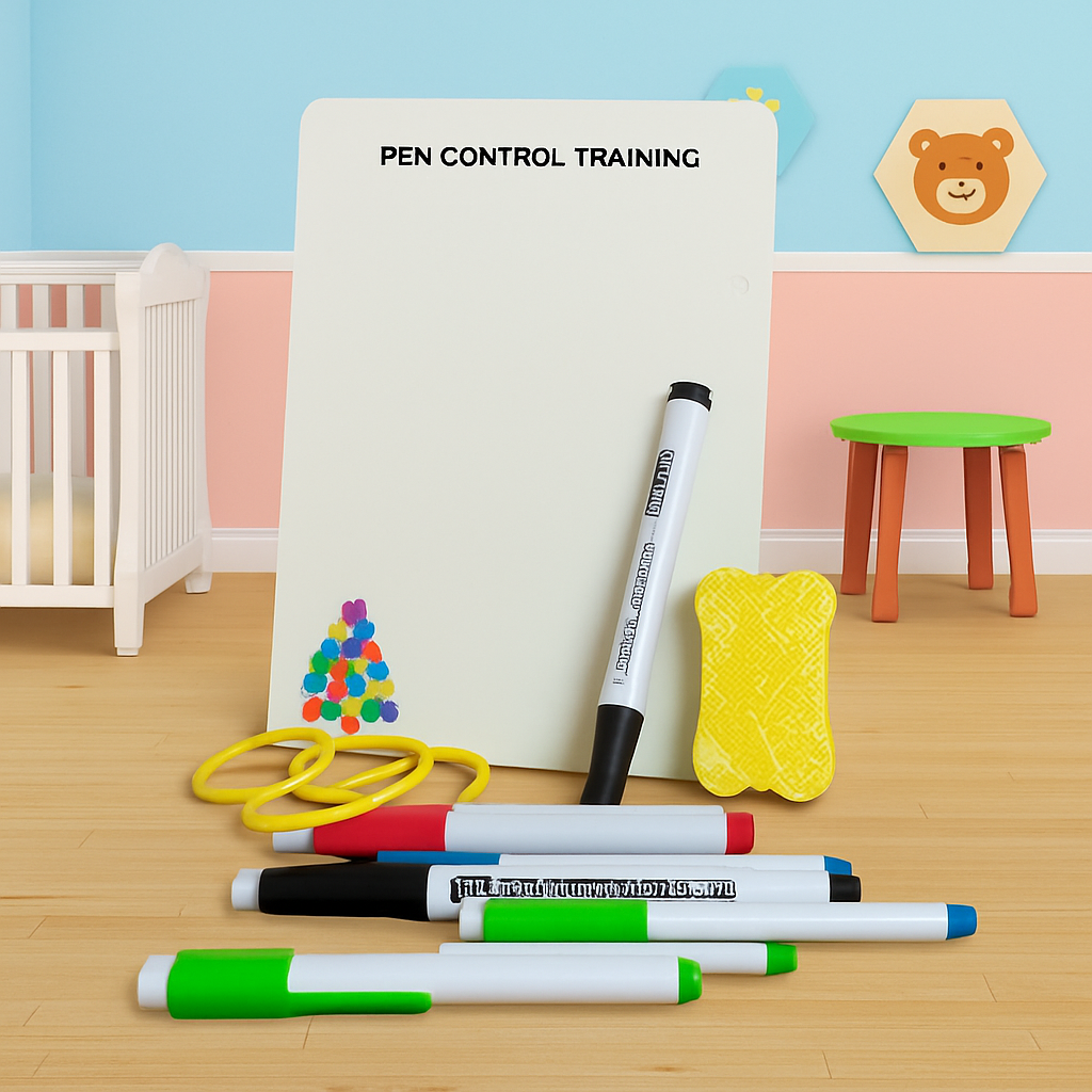 Magical Tracing Workbook Set | Reusable Alphabet & Number Writing Book for Kids- (64 Pages)