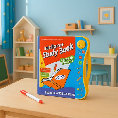 LetsAdore Busy Book + Musical Study Book Combo | Learning Toy Set for Toddlers