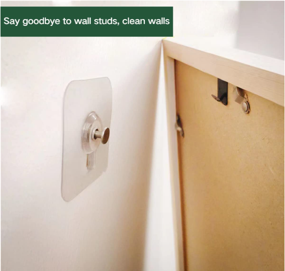 Multi-Purpose Self Adhesive Wall Hooks – Strong No-Drill Hooks for Home & Wall Organization