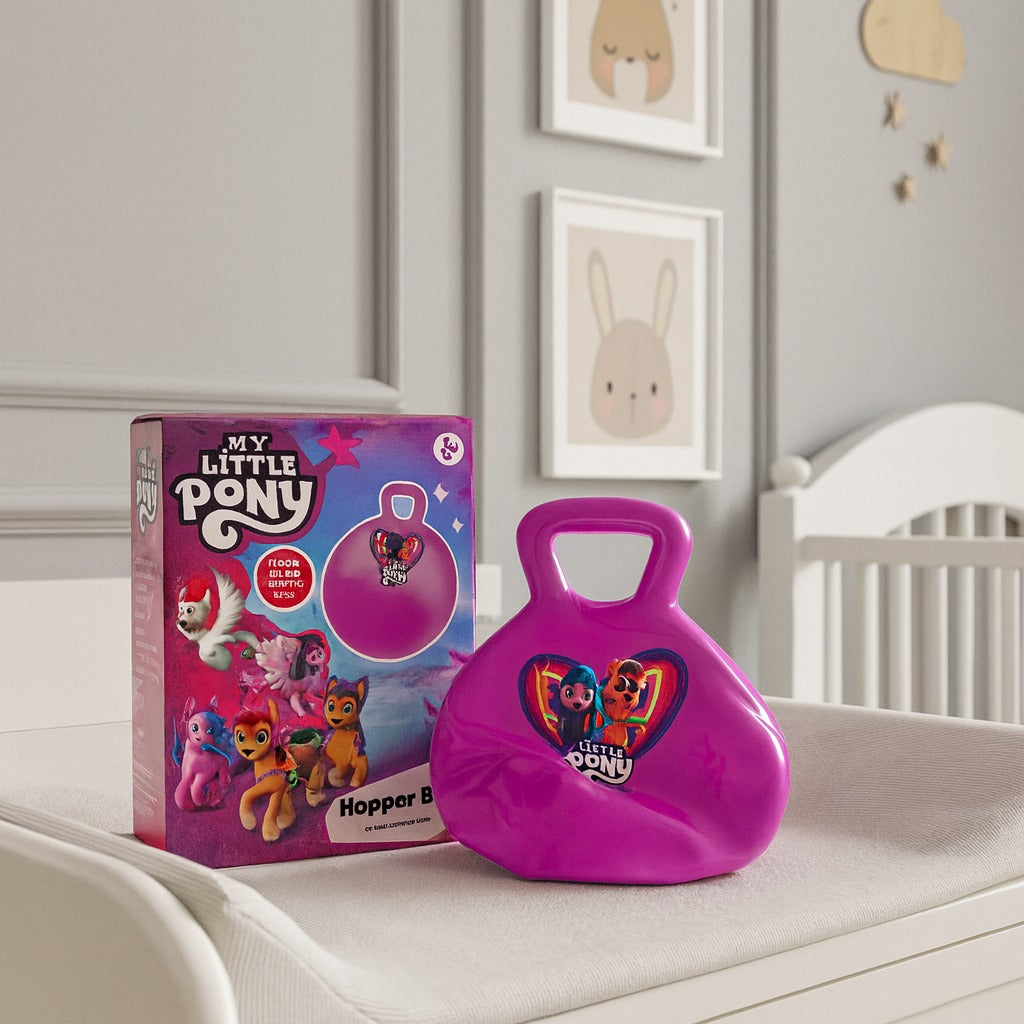 My Little Pony 18" Hopper Ball with Handle – Fun Bouncy Ball for Kids (3-8 Years)