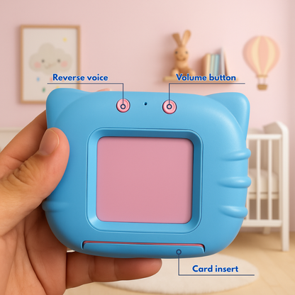 Montessori Talking Flash Cards for Early Education | Rechargeable Learning Toy for Kids 2–5 Years- LetsAdore
