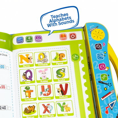 Fun Musical Study Book for Toddlers | Early Learning Sound Book- LetsAdore