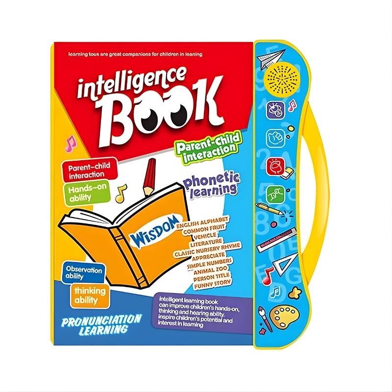 Fun Musical Study Book for Toddlers | Early Learning Sound Book- LetsAdore