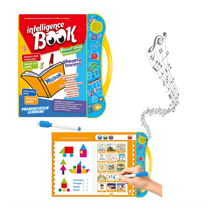 Fun Musical Study Book for Toddlers | Early Learning Sound Book- LetsAdore